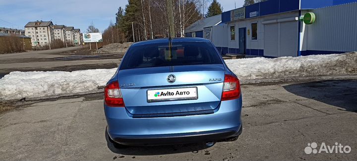 Skoda Rapid 1.6 AT, 2014, 52 700 км