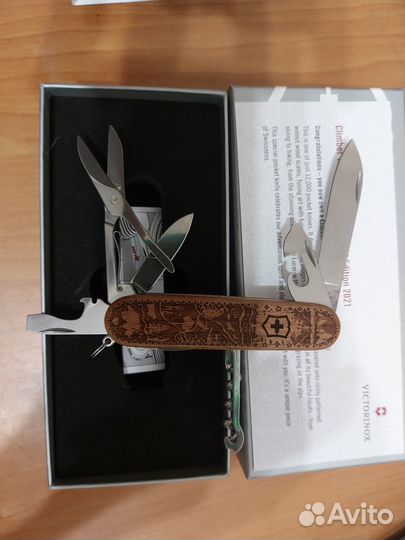 Нож victorinox climber wood Swiss Spirit SE 2021