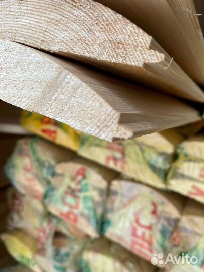 Блок хаус 35*190*6000мм Категория А Сосна