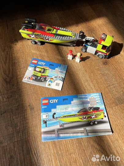 Lego City скоростной катер 60254