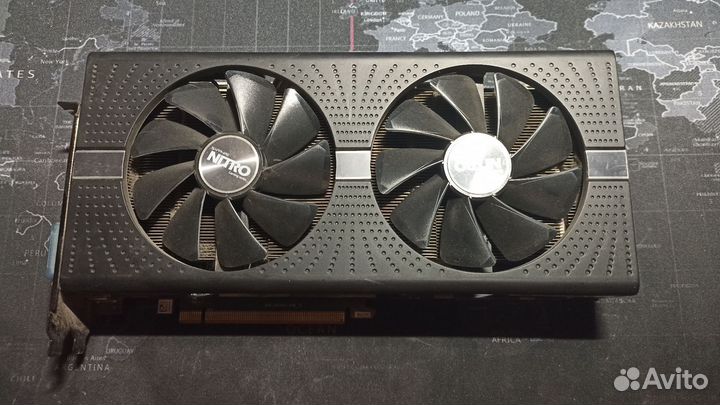 Видеокарта rx580 4gb nitro+