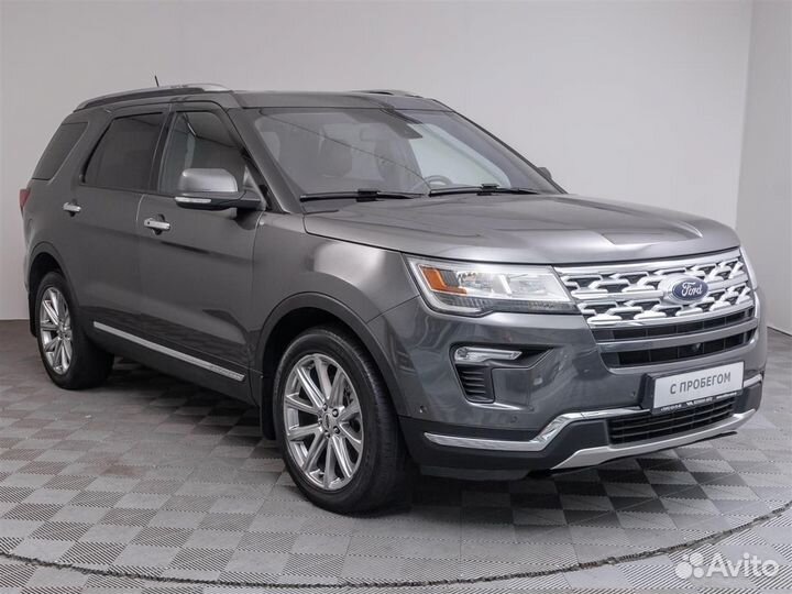 Ford Explorer 3.5 AT, 2018, 87 000 км