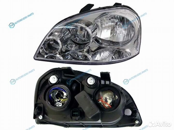 ST-222-1114L Фара chevrolet lacetti 04- 4dwagon LH