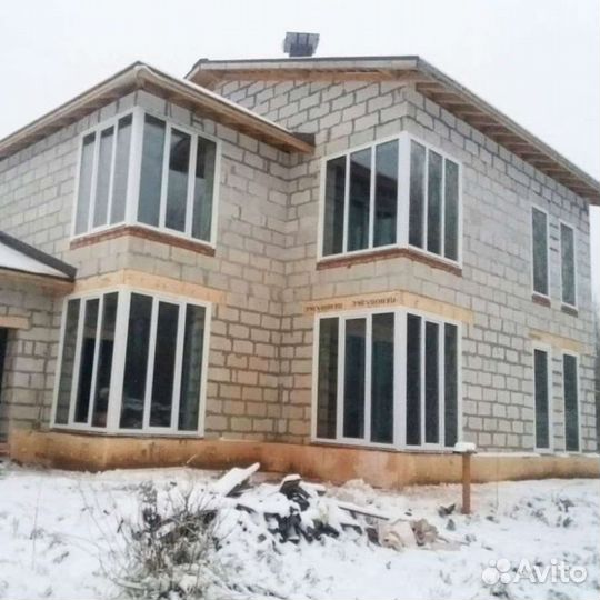 Пластиковые окна. остекление домов