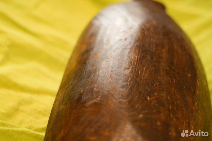 Старинное деревянное корыто для теста