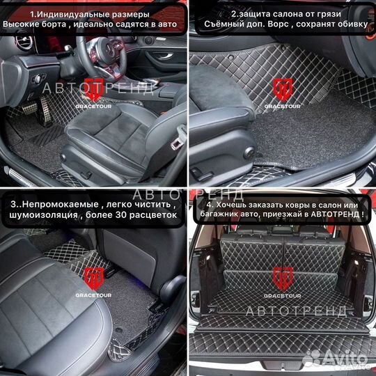 АВТОКОВРИКИ 3D на Jaguar ftype