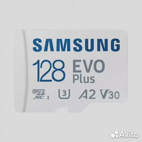 Карта памяти Samsung EVO Plus microsdxc 128Gb