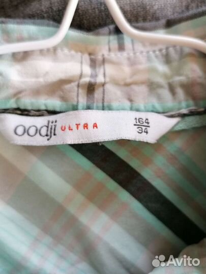 Рубашка для девочки, приталенная, 40 (34)