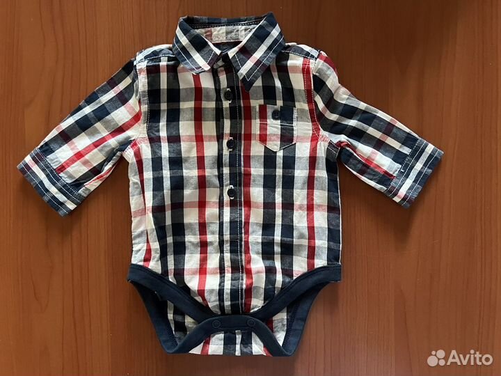 Рубашки, лонгслив, футболка 0-12 мес Mothercare