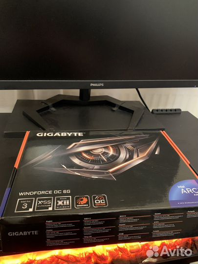 Видеокарта gigabyte Intel Arc A380 6GD