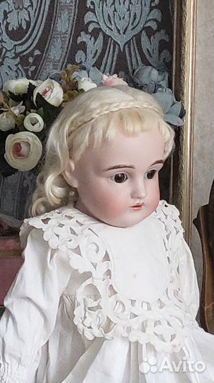 Парик для антикварной куклы