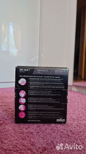 Эпилятор braun silk epil 7 с нов. аккамулятором