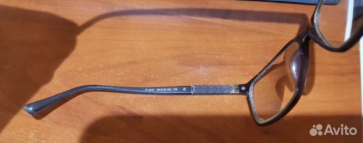 Оправа для очков мужская Б/у линзы Crizal