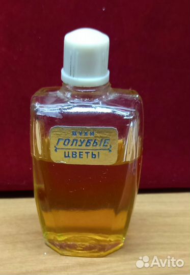 Духи винтаж Голубые цветы
