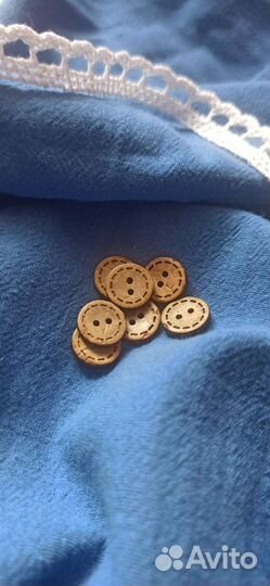 Кокосовые пуговицы