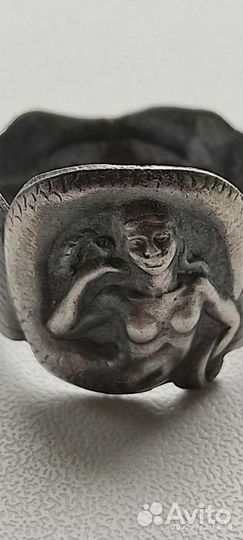 Перстень серебро царизм