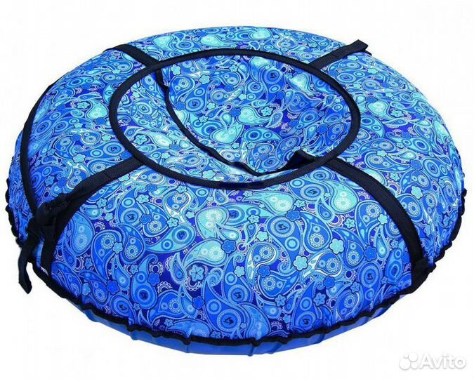 Тюбинг ватрушка зимняя 120 см с камерой