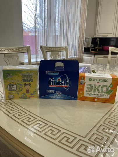 Таблетки для посудомоечных машин