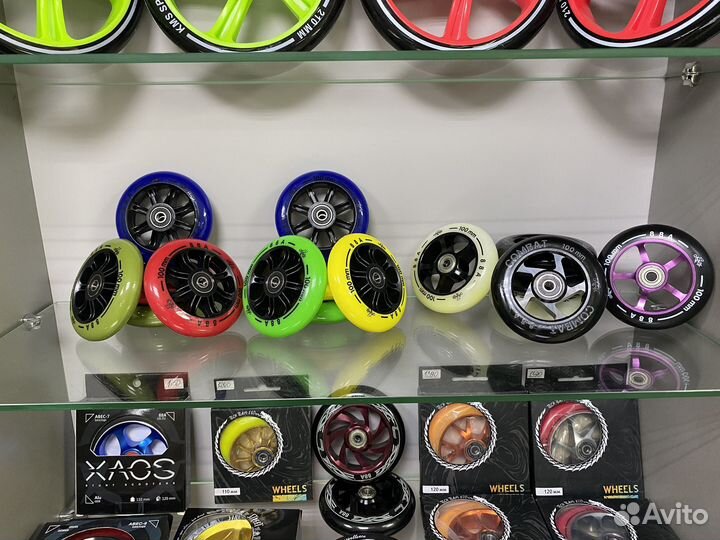 Колёса для трюкового самоката ateox 100mm