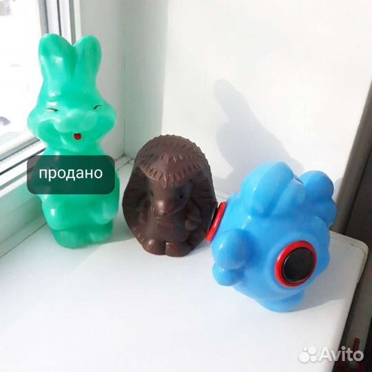 Пластмассовые игрушки СССР