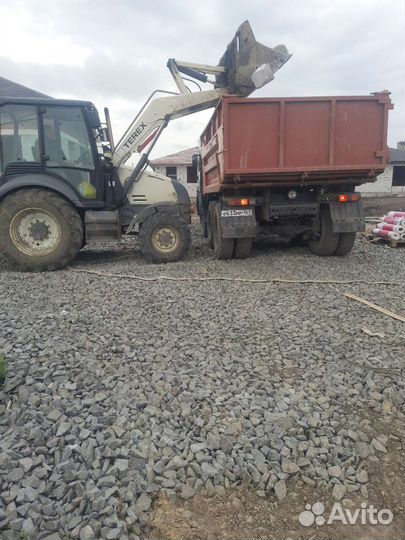 Доставка песка грунта щебня. Вывоз мусора