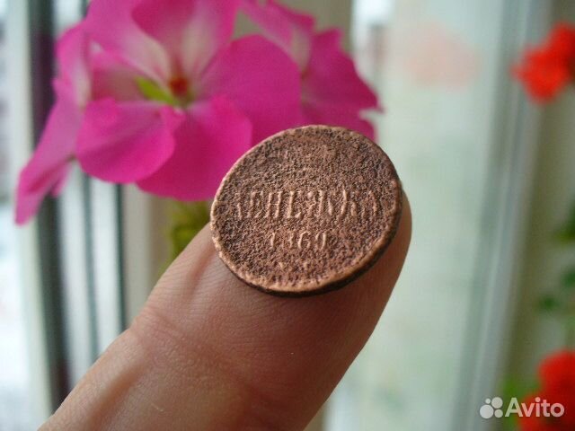 Денежка 1860г