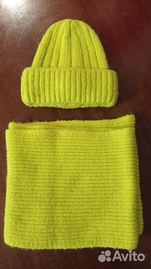Комплект шапка и снуд