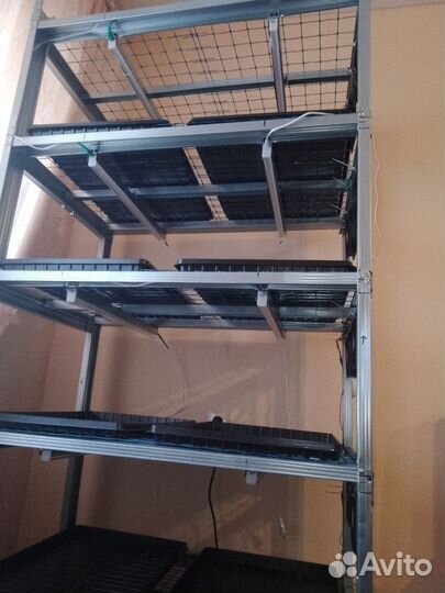 Стеллаж для выращивания микрозелени