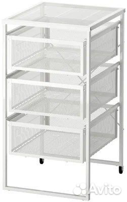 Тумба Икеа Леннарт (оригинал), цвет белый. новая