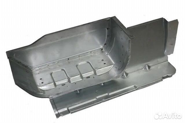 Порог ступенька Газель Бизнес 3302 цинк левый