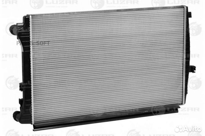 Luzar LRC-18EM Радиатор охл. для а/м Skoda Octavia