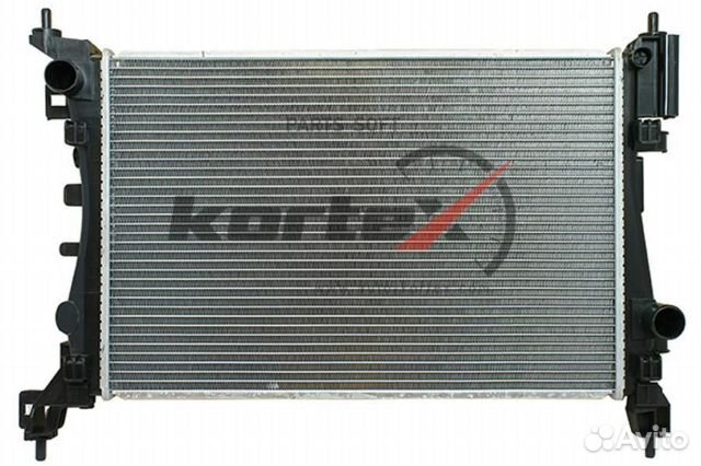 Kortex KRD1124 Радиатор opel corsa D 06- 1.2i/1.4i
