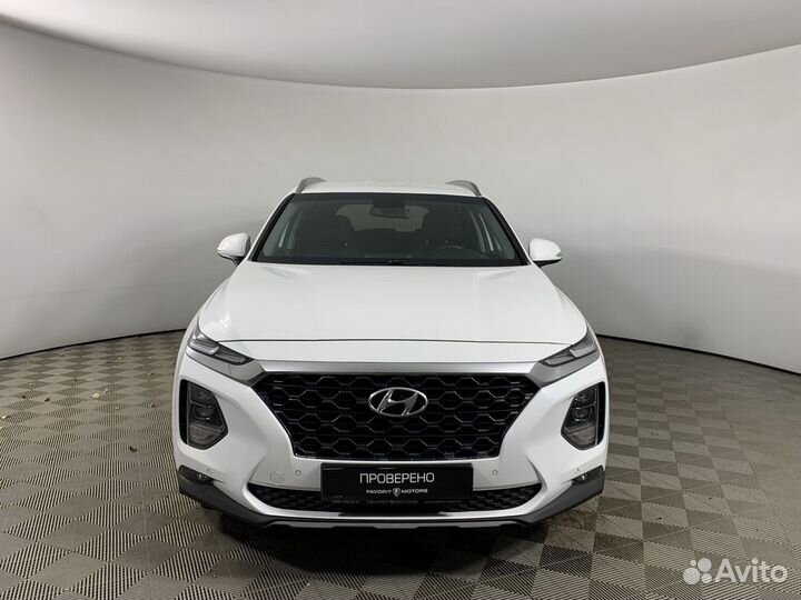 Hyundai Santa Fe 2.2 AT, 2019, 181 152 км