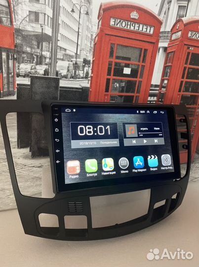 Штатная магнитола Hyundai Sonata NF 08-10