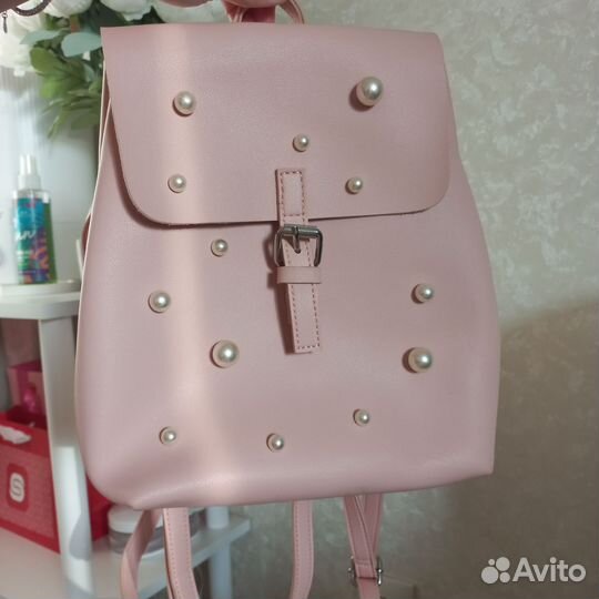 Рюкзак пудровый