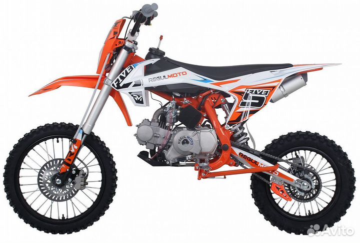 Питбайк regulmoto five EA (полуавтомат кпп)
