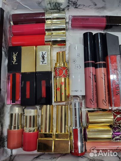 Помады YSL, MAC, Clarins, Romanovamakeup