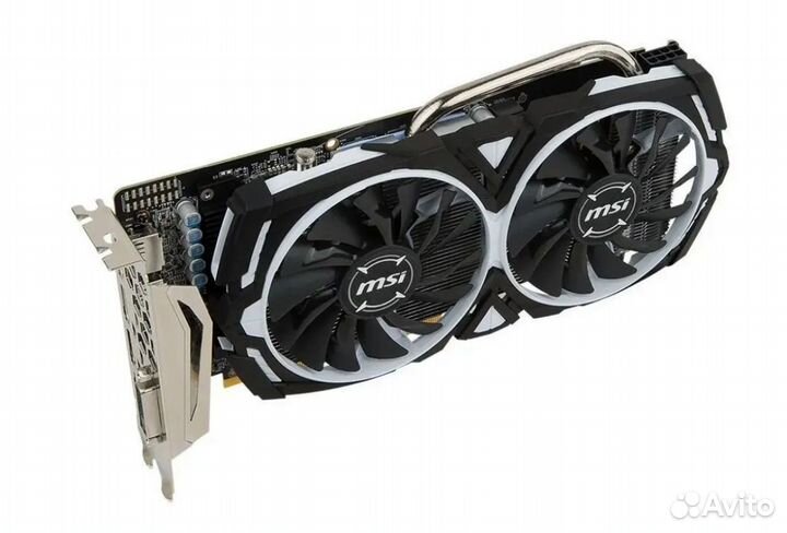 Видеокарта AMD Radeon RX 580 M Anime 8 гб armor (н