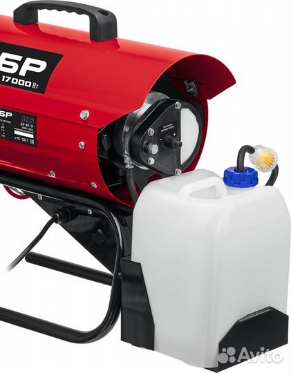 17 кВт дизельная тепловая пушка, дп-К6-17