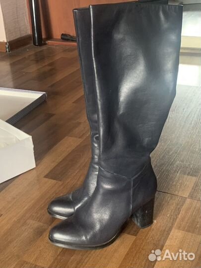 Сапоги женские натуральная кожа 40 размер