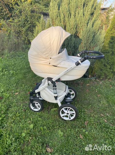 Коляска 2 в 1 эко кожа