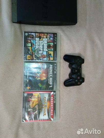 Игровая приставка sony playstation 3 slim
