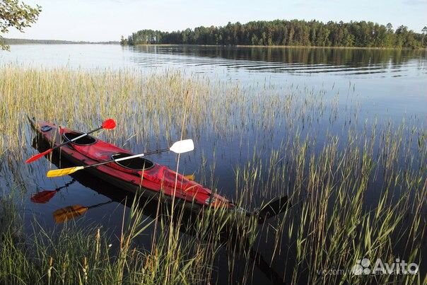 Прокат собранных байдарок на Вуоксе и Ладоге