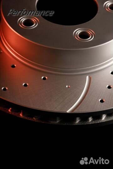 Усиленные тормозные диски с перфорацией gerat