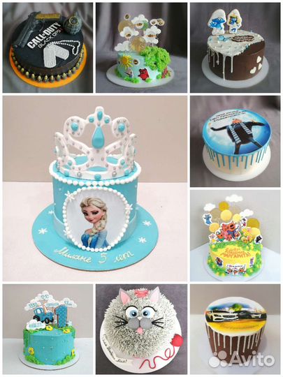 Торты, бенто - торты и капкейки на заказ