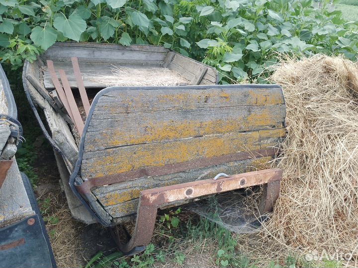 Продаю телегу и сани