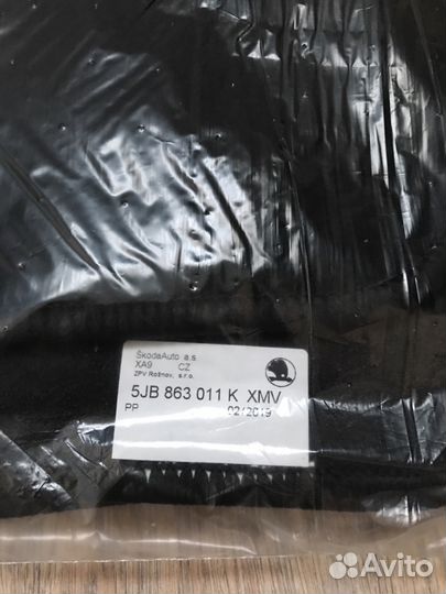 Оригинальные коврики для Skoda rapid