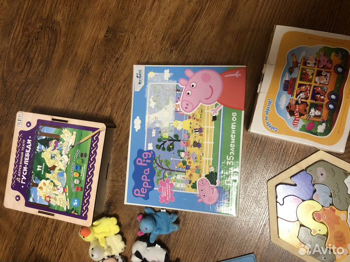 Развивающие игрушки от 2 лет пакетом