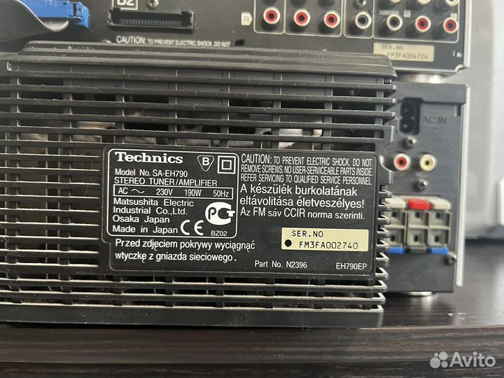 Музыкальный центр техникс Technics sh-en790