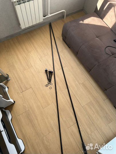 Карниз + шторы